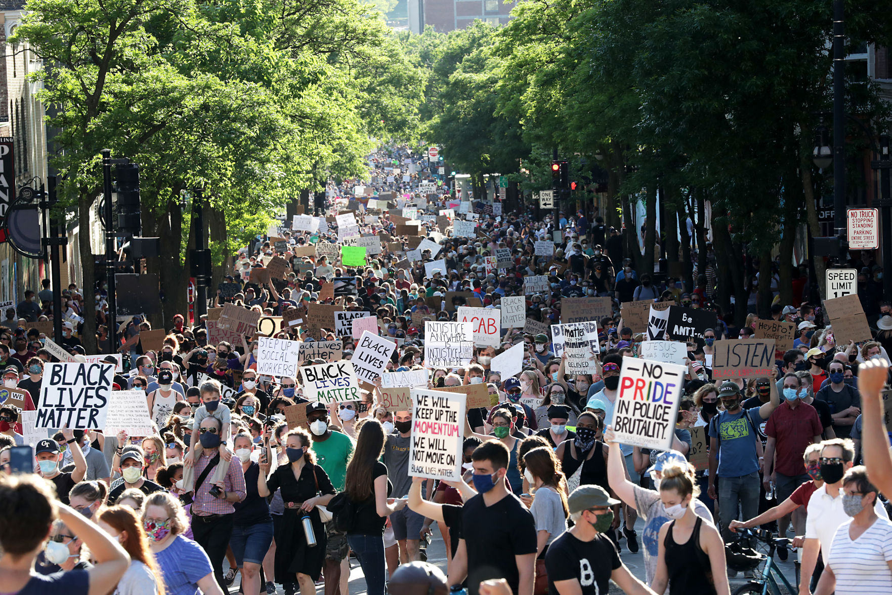AACC Black Lives Matter Solidarity March, June 7